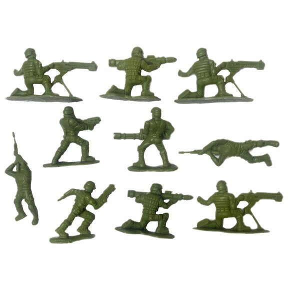 Corp Army Elite Small Plastic Army Men Lot of 23 - Picture 7 of 8